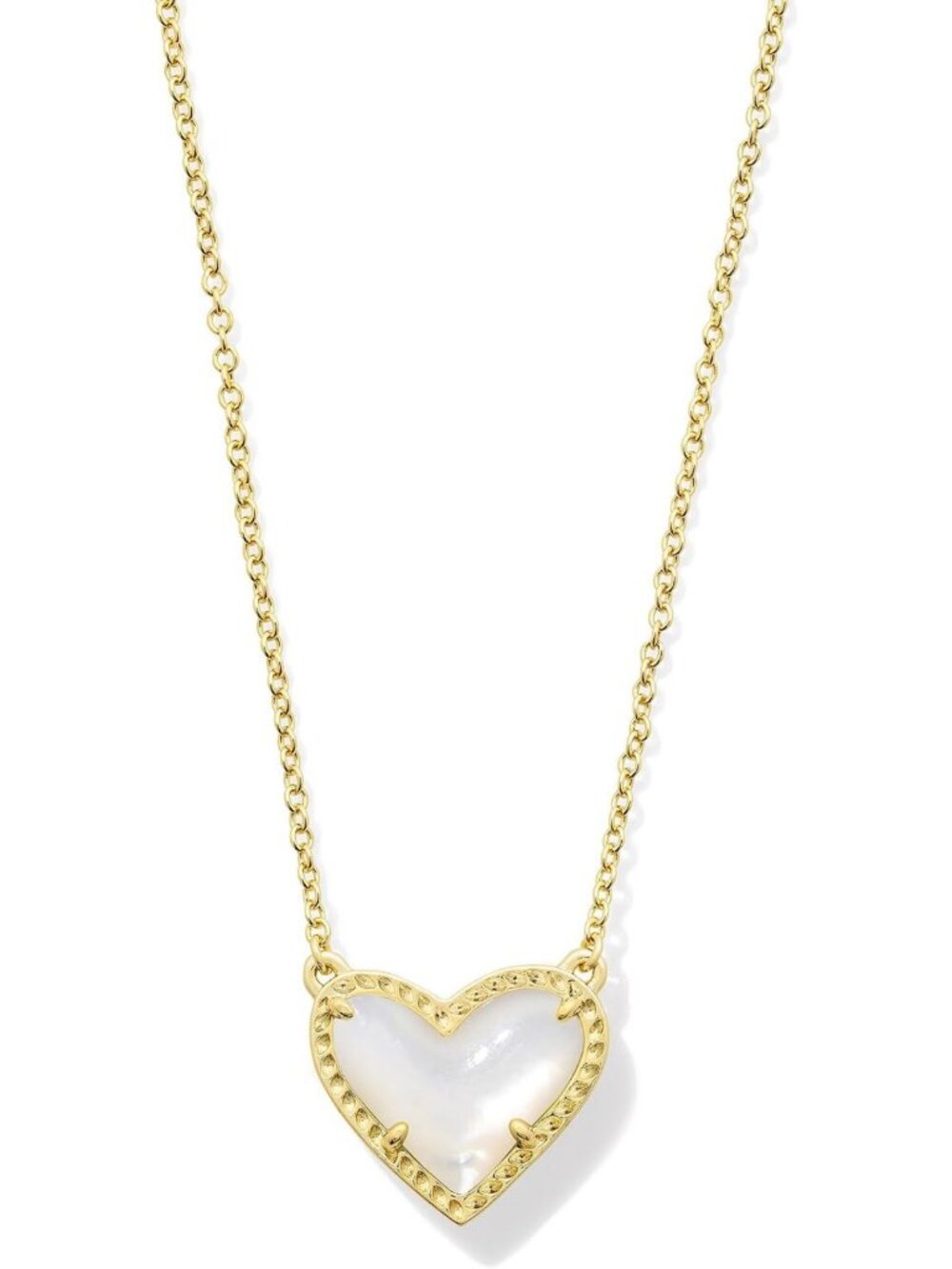 Heart Pendant Necklace for Women, Adjustable Length Fashion Jewelry, Chic